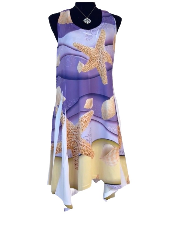 India Boutique Dresses & Skirts - #46 INDIA BOUTIQUE ~ Purple/Gold or Pink/Gold Asymmetrical Lace Dress/Cover Up